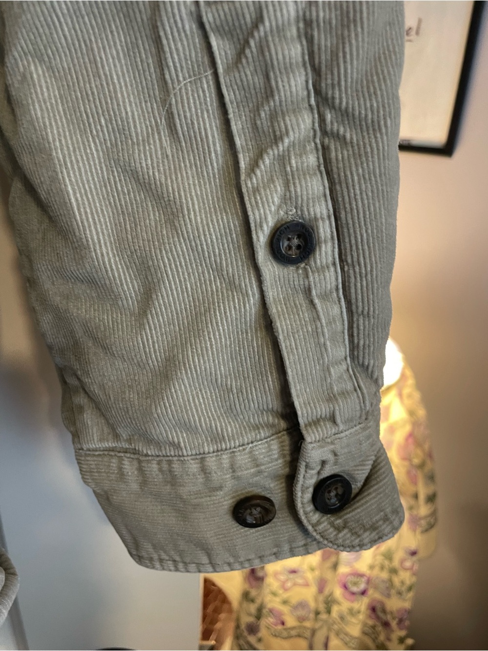 Woolrich Beige/Tan Military Field Shirt Jacket - Picture 4 of 6